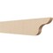 Ekena Millwork 2in. W x 6in. H x 28in. L Carmel Woodgrain TimberThane Rafter Tail, Primed Tan RFTUR02X06X28CARRCPR - alternate 1